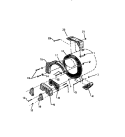 COUNTERWEIGHT SECTION Diagram and Parts List for FLS14B1D5  Frigidaire Washer