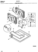 COMPRESSOR PARTS Diagram and Parts List for GAX128Y1A1  Gibson Air Conditioner