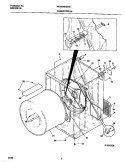 P16V0036 DRY CAB, HEATER Diagram and Parts List for WDG546RGS0  Frigidaire Dryer