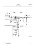 WIRING DIAGRAM Diagram and Parts List for FRT18C5AW0  Frigidaire Refrigerator