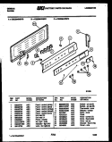 Part Location Diagram of 5303295489 Frigidaire PANEL-CONTROL