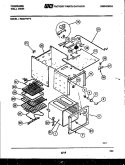 BODY PARTS Diagram and Parts List for REG77BF2  Frigidaire Wall Oven