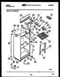 CABINET PARTS Diagram and Parts List for RD19F9WT3E  Gibson Refrigerator