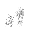 ICE DOOR & WATER TANK Diagram and Parts List for FMW240AN5D  Kelvinator Refrigerator