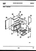 UPPER BODY PARTS Diagram and Parts List for 72-3651-00-04  Tappan Range
