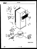 SYSTEM AND AUTOMATIC DEFROST PARTS Diagram and Parts List for MRT15CRAY1  Uni Refrigerator
