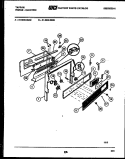 BACKGUARD Diagram and Parts List for 31-3347-00-02  Tappan Range