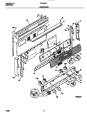Part Location Diagram of 316062348 Frigidaire PANEL-MANIFOLD