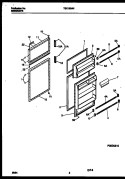 Part Location Diagram of 3015275 Frigidaire TRIM-DOOR
