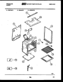 BODY PARTS Diagram and Parts List for G30PNL2  Frigidaire Range