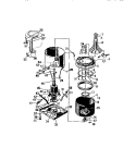 TUBS, BASE, SUB - TOP, AGITATOR Diagram and Parts List for WC2MW1  Frigidaire Washer