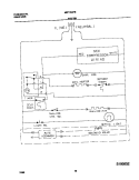 WIRING DIAGRAM Diagram and Parts List for MRT15CPEW8  Frigidaire Refrigerator
