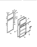 Part Location Diagram of 5303295939 Frigidaire PANEL-INNER DOOR
