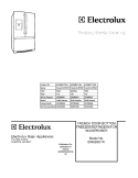 COVER Diagram and Parts List for EW23BC71IW4  Electrolux Refrigerator