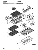 Part Location Diagram of 218781511 Frigidaire MULLION