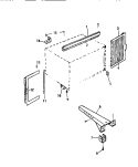 WINDOW MOUNTING Diagram and Parts List for AL183J2A1  Frigidaire Air Conditioner
