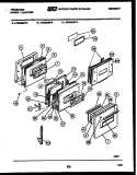 Part Location Diagram of 5303210231 Frigidaire GLASS-OUTER
