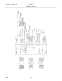 WIRING SCHEMATIC Diagram and Parts List for GHSC39EJPW0  Frigidaire Refrigerator