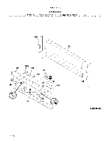 Backguard Diagram and Parts List for 79065312215  Kenmore Range