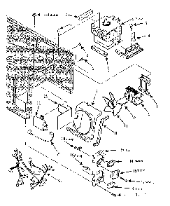 Part Location Diagram of 14435 Maytag Main harness