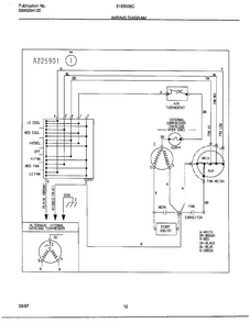 Wiring Diagram Diagram and Parts List for 5195006  Frigidaire Air Conditioner