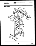 Part Location Diagram of 3015462 Frigidaire COVER-FAN