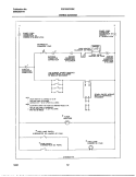 WIRING DIAGRAM Diagram and Parts List for FGF335CGSK  Frigidaire Range