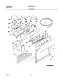 DISPENSER Diagram and Parts List for PLHS267ZAB4  Frigidaire Refrigerator