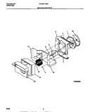 AIR HANDLING PARTS Diagram and Parts List for FAC053T7A2B  Frigidaire Air Conditioner