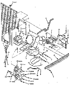 Part Location Diagram of 14218 Maytag Fan base