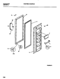 Part Location Diagram of 215029916 Frigidaire DOOR-DAIRY