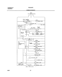 WIRING SCHEMATIC Diagram and Parts List for FRS23KF6CB1  Frigidaire Refrigerator
