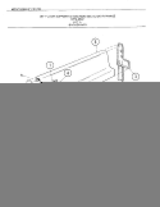 30` Floor/backguard Diagram and Parts List for 2507A  Frigidaire Range
