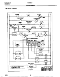 WIRING DIAGRAM Diagram and Parts List for FEF389CEBC  Frigidaire Range