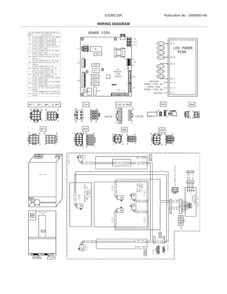 Wiring Diagram Diagram and Parts List for EI23BC35KSDA  Electrolux Refrigerator