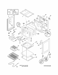 Part Location Diagram of 5304516767 Frigidaire HARNESS