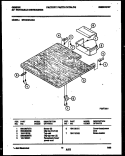 TOP PARTS Diagram and Parts List for SP24D5KAGA  Gibson Dishwasher
