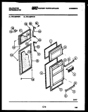 Part Location Diagram of 3916262 Frigidaire PANEL-Freezer  DOOR