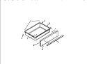 DRAWER Diagram and Parts List for KS860GDK1  Frigidaire Range