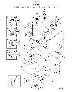 Burner Diagram and Parts List for 79074143711  Kenmore Range
