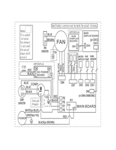 Wiring Diagram Diagram and Parts List for FAD504DWD16  Frigidaire Dehumidifier