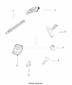 Part Location Diagram of EL200G Frigidaire S BAG CLASSIC