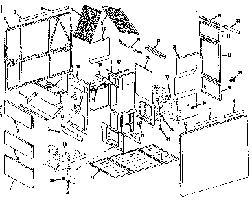 Part Location Diagram of 72390 Frigidaire Panel