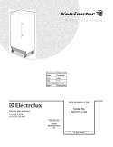 COVER Diagram and Parts List for KRS221LGW0  Kelvinator Refrigerator