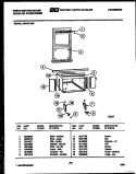 CABINET AND INSTALLATION PARTS Diagram and Parts List for AS187L2K2  Frigidaire Air Conditioner