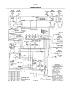 Wiring Diagram Diagram and Parts List for 79097219412  Kenmore Range