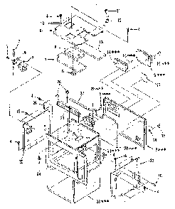 Cavity Parts-a Diagram and Parts List for 5648648310  Kenmore Microwave