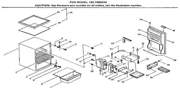 Part Location Diagram of 1222 Maytag Technical sheet