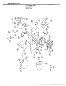 Dehumidifier Page 2 Diagram and Parts List for 93506A  Frigidaire Dehumidifier