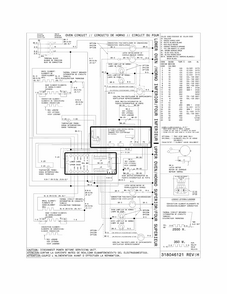 Wiring Diagram Diagram and Parts List for 79047774406  Kenmore Wall Oven